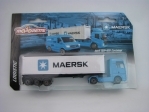  Man TGX 40FT Container Maersk série Logistic 1:64 Majorette 